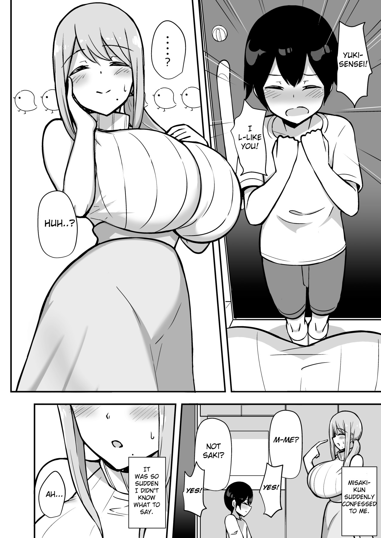 Hentai Manga Comic-Having Sex With a Thick Ara-ara Mama-Read-5